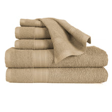 Load image into Gallery viewer, Ribbed Bath Towel Sets