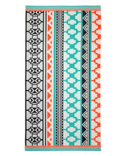 Load image into Gallery viewer, Native Stripe Beach Towel