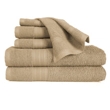 Load image into Gallery viewer, Ribbed Bath Towel Sets

